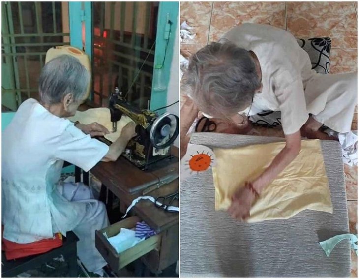 Me Vnah May Khau Trang Tnag Nguoi Ngheo