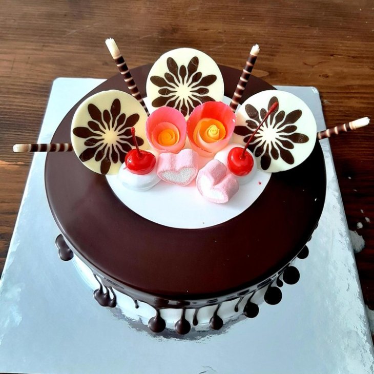 Những chiếc bánh ở đây đơn giản nhưng không kém phần tinh tế