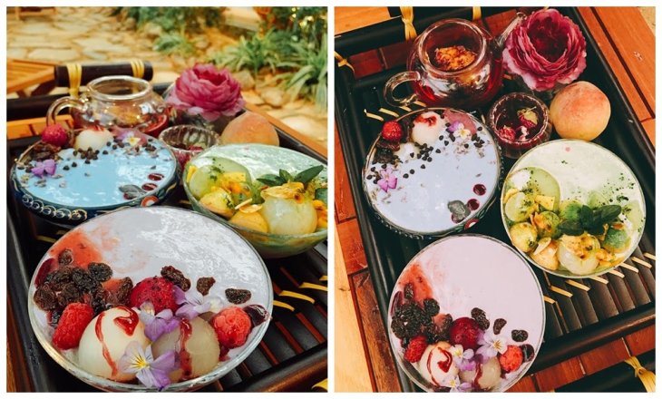 Những phần kem xinh xắn tại Xưởng Kem Hoa