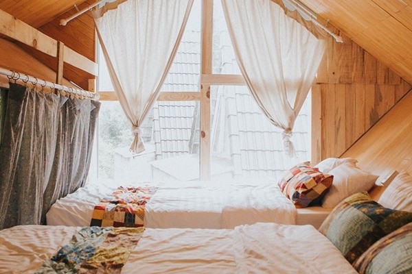 Căn phòng ngủ ấm áp