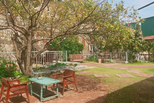 Khoảng sân vườn thơ mộng ở home