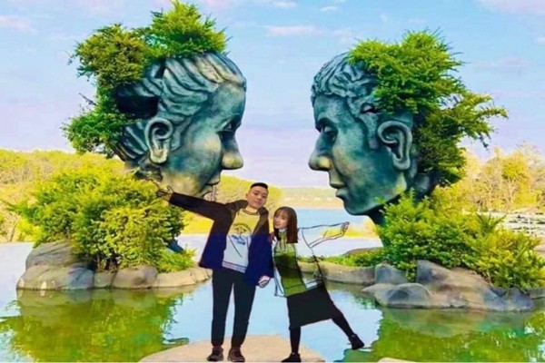 Check-in hồ vô cực nổi tiếng