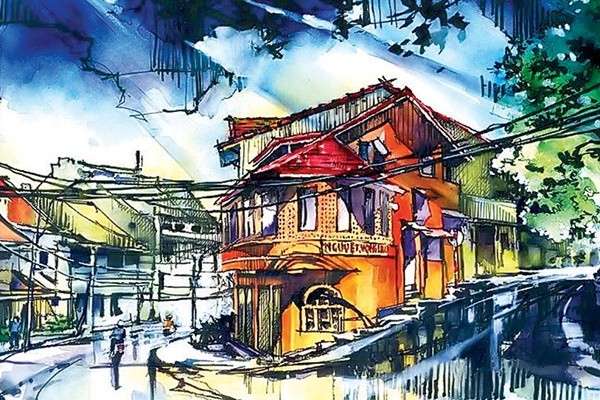 Nguyệt Vọng Lầu là một trong những hàng quán nổi tiếng ở phố chè