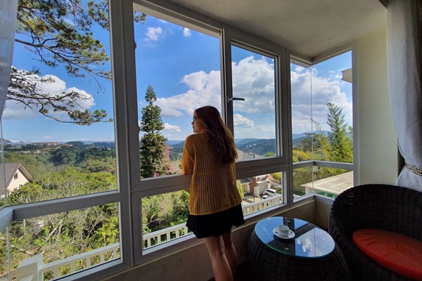 View cực xinh tại khách sạn Mimosa