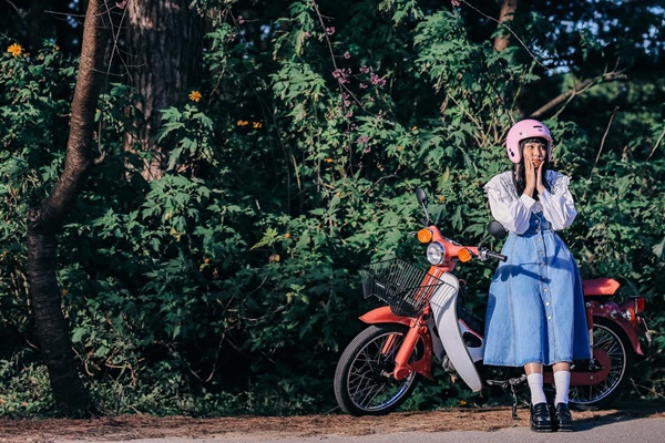 Đà Lạt cũng cho thuê những chiếc xe máy rất đáng yêu