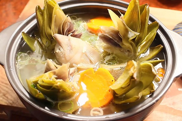 Mon Gio Heo Ham Bong Atiso