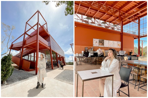 Địa điểm được thiết kế lạ mắt - Ảnh: Trần Vũ Phương Thảo