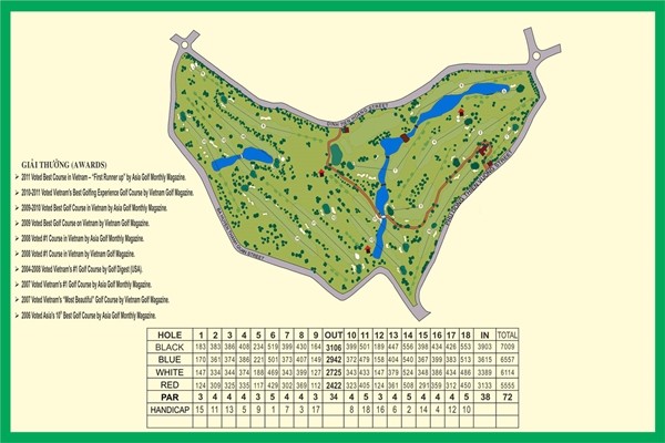 Bản đồ DaLat Palace Golf CLub