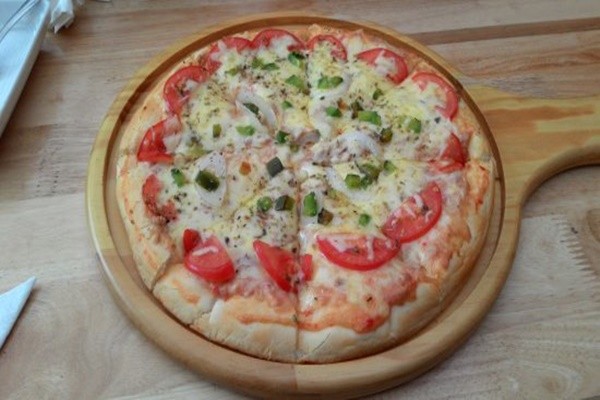 Nhân bánh đầy đặn, ngập tràn phô mai 