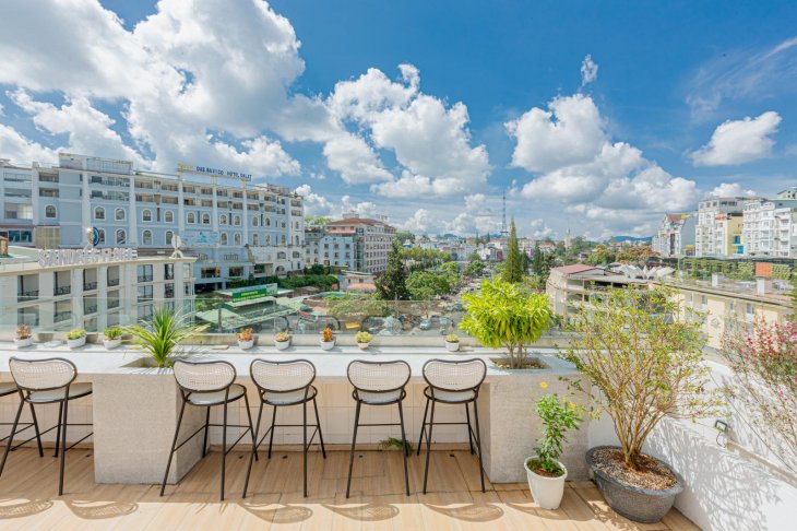 tasty cà phê view đẹp chợ đà lạt