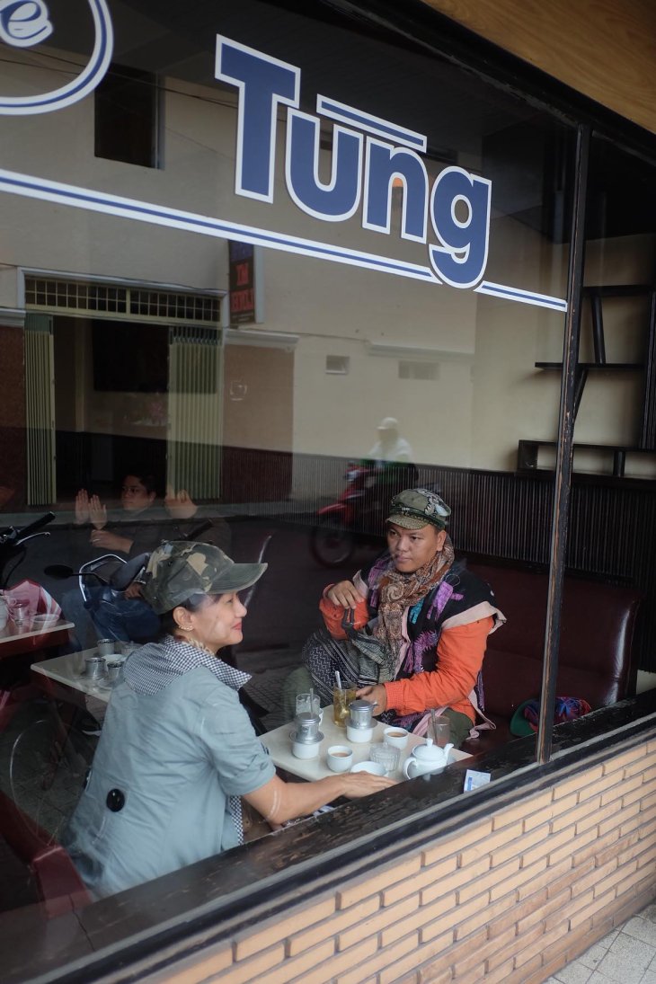 cafe Tùng gần chợ đà lạt