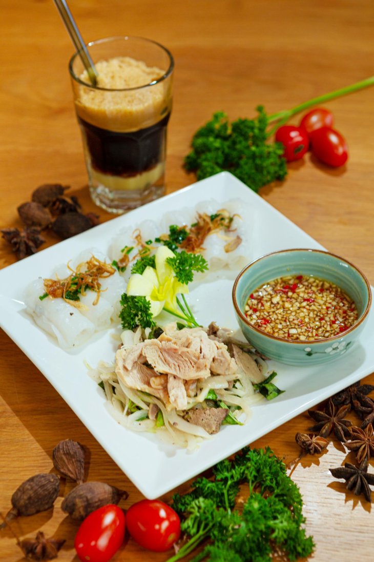 combo ca phe va an sang tai da lat