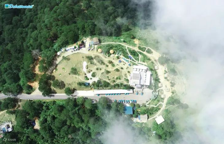 Langbiang Da Lat tu tren cao