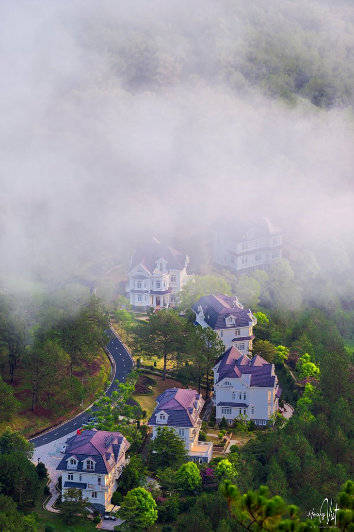 Khu Biet Thu Da Lat Tu Flycam