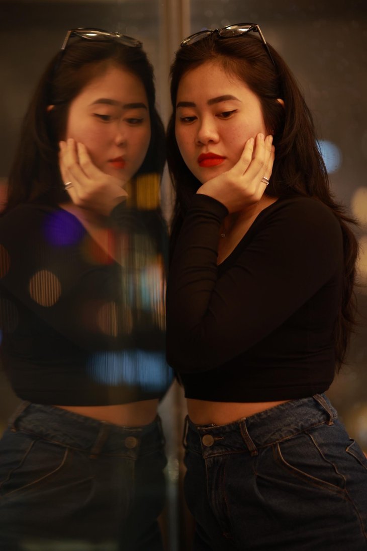 chụp hình cùng gương ở tasty