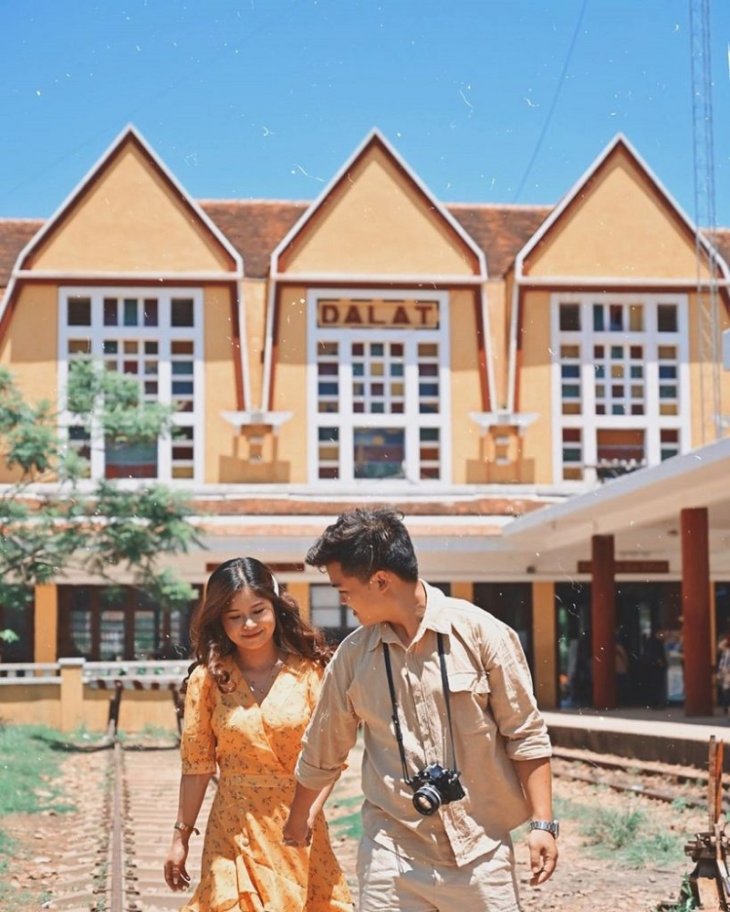 Ao So Mi Kaki Cho Nam Di Da Lat