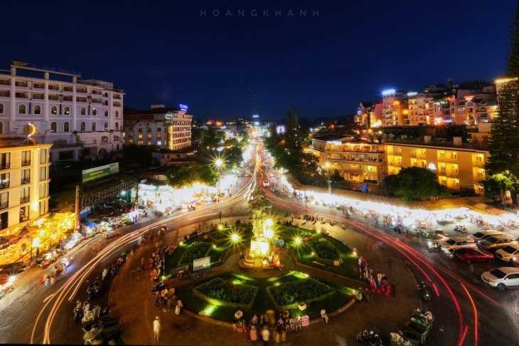 ngắm Đà Lạt về đêm từ TASTY