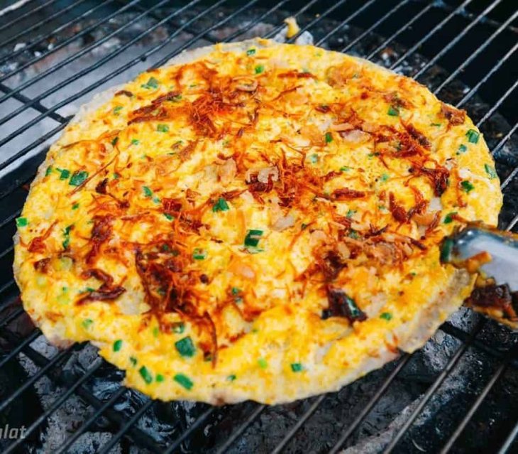 An Vat Da Lat bánh tráng nướng