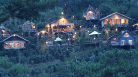 Những homestay view thung lũng Đà Lạt ngập tràn trong màn sương