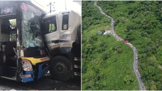 Tai nạn liên hoàn, đèo Bảo Lộc kẹt cứng nhiều giờ