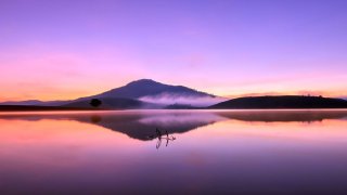 Say đắm nét lãng mạn của hoàng hôn tím ở Đà Lạt