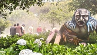 Tạm đóng cửa khu du lịch Quỷ Núi vì những bức tượng ma, quỷ chưa được thẩm định