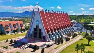 Khám phá công trình độc đáo Trung tâm mục vụ giáo phận Đà Lạt