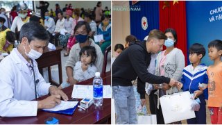 Đa Khoa Phương Nam khám và phát thuốc miễn phí cho bà con xã Tà Nung