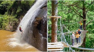 Những trò chơi cảm giác mạnh không dành cho người yếu tim ở Đà Lạt