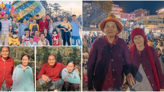 60 năm bạn thân rồi sui gia, 2 cụ bà gây sốt với bộ ảnh tại Đà Lạt