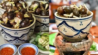 Ốc bươu nhồi thịt Đà Lạt - Đừng thử nếu không muốn bị ghiền