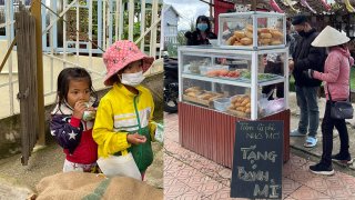 Đà Lạt: Tủ 'bánh mì 0 đồng' - lòng yêu thương lan toả