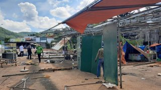 Cưỡng chế tháo dỡ 16 ki ốt không phép tại khu du lịch thác Prenn Đà Lạt