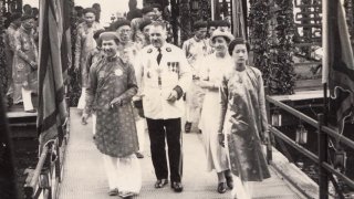 Những hình ảnh hiếm hoi về lễ cưới của Vua Bảo Đại và Hoàng hậu Nam Phương