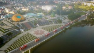 Đoàn xe "đặc biệt" hoàn thành chở 6.000 tấn nông sản từ Đà Lạt tặng miền Nam