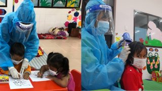 Lâm Đồng: Những 'mẹ hiền' ở khu cách ly tập trung