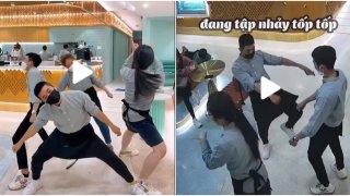 Bắt gặp dàn nhân viên đam mê quay Tiktok nhưng ông chủ không muốn phạt