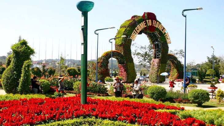 Check In Da Lat Gan Trung Tam Vuon Hoa Thanh Pho