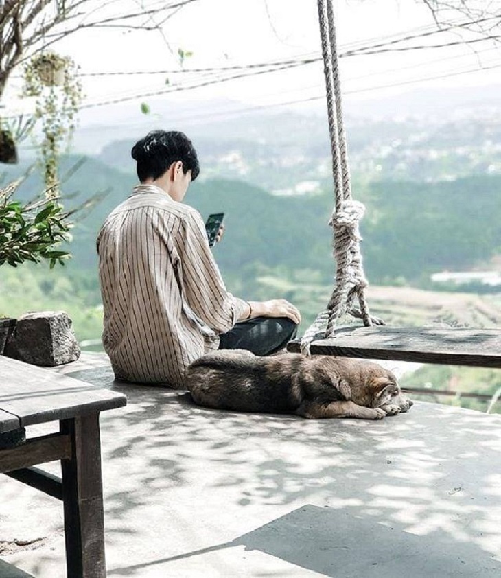 Ca Phe Ngam Binh Minh Da Lat Kong Coffee 2