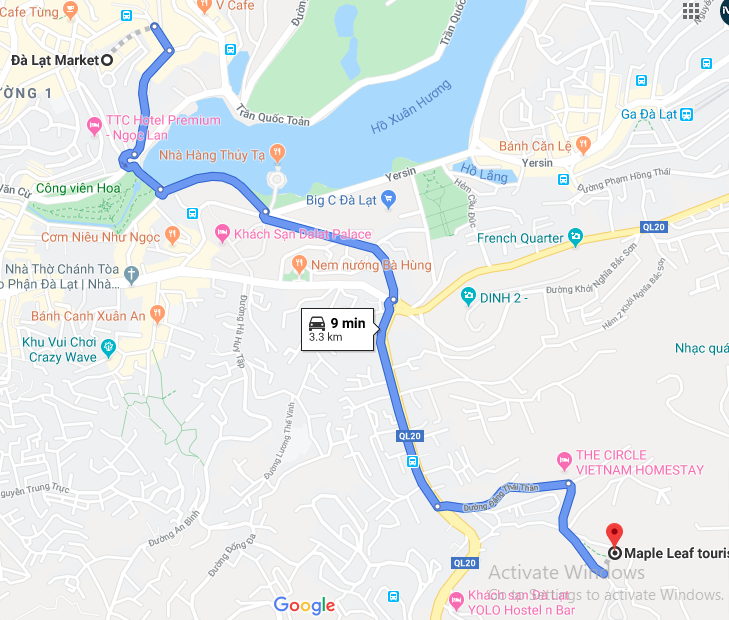 Duong Di Toi Khu Du Lich La Phong Kokoro Da Lat