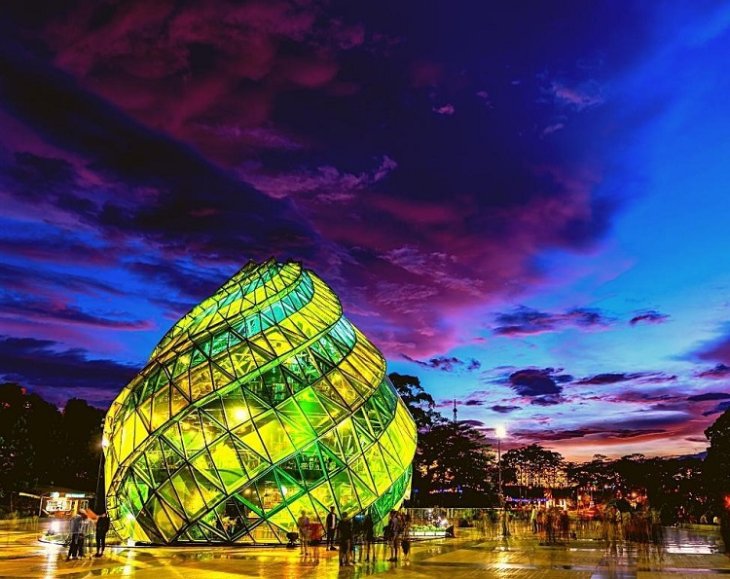 Thanh Pho Da Lat Ve Dem Quang Truong Lam Vien