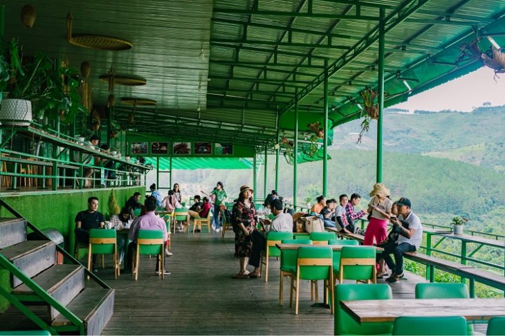 Cafe View Dep Da Lat Me Linh Coffee Garden