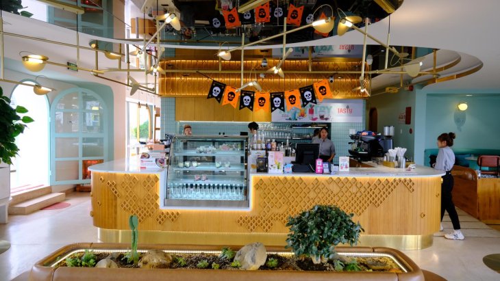 trang trí Halloween tại TASTY Đà Lạt