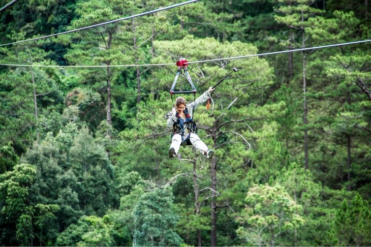 Du Day Xuyen Rung Tai Khu Du Lich Thac Datanla