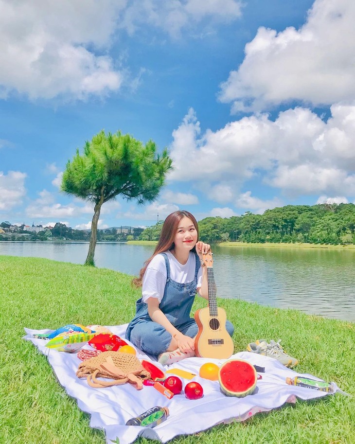 check in da lat 2022 ho xuan huong