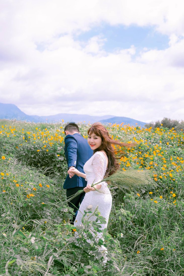 Anh cuoi Dalat Milk Farm