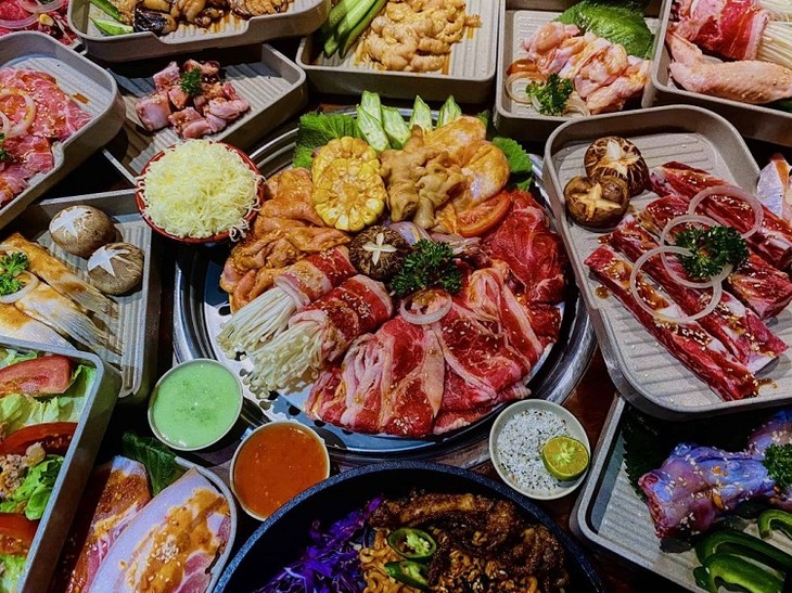 Quan Nuong Da Lat 4 Buffet Nuong Xam
