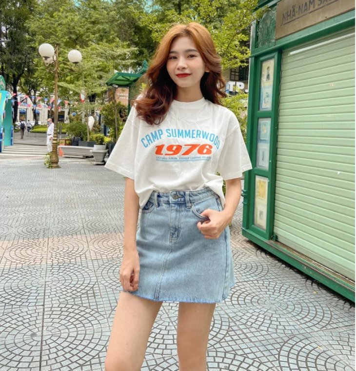 Ao Phong Chan Vay Denim