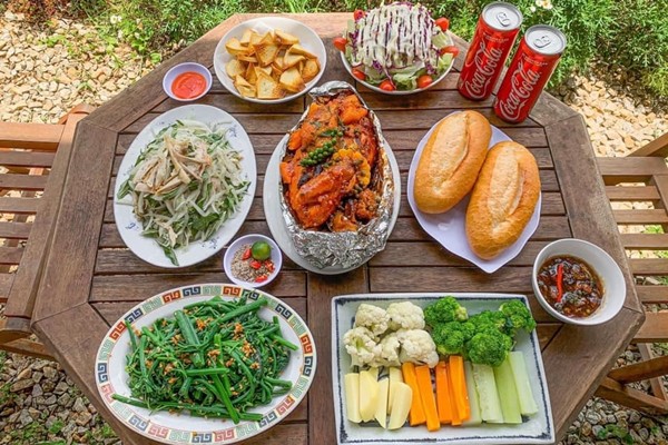 Ga Nuong Sot Tieu Xanh