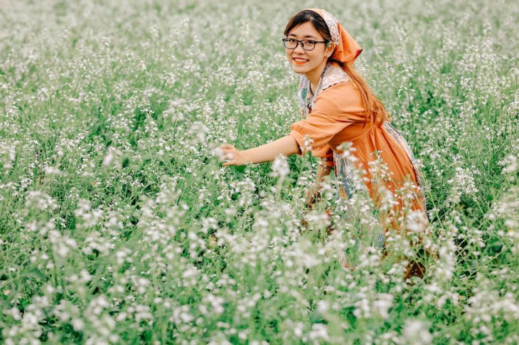 Vuon Hoa Cai Trang Da Lat